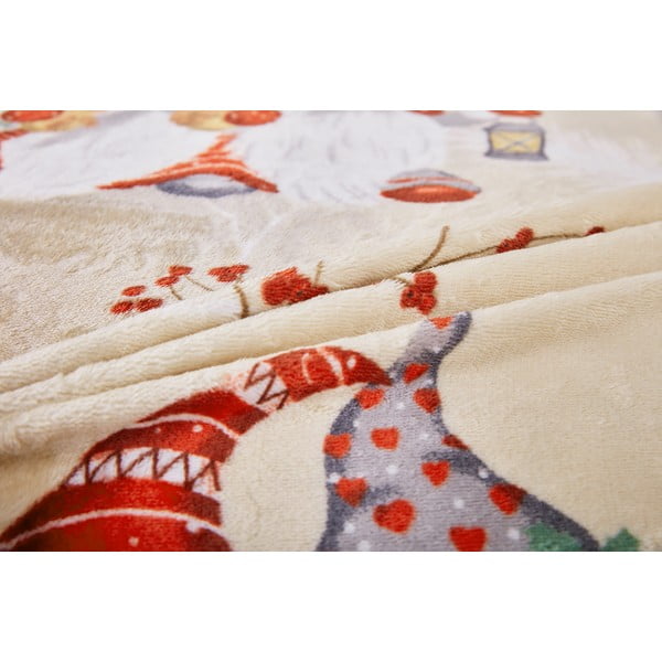 Biancheria da letto marrone chiaro in micropile per letto singolo 140x200 cm Goblin – My House-image-3