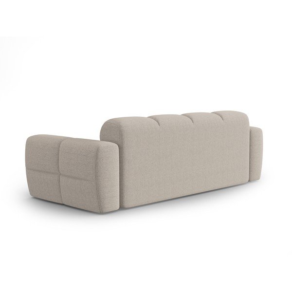 Divano beige 216 cm Lisa - Micadoni Home-image-3