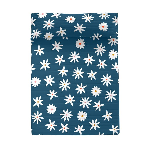 Copriletto trapuntato blu 270x260 cm Margaret - Aware-image-2