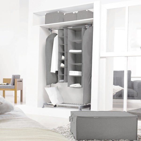 Sacchetto porta abiti grigio Boston, 60 x 137 cm - Compactor-image-4