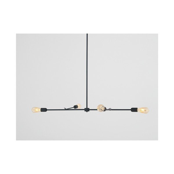Lampada a sospensione nera Quadro Triso - CustomForm-image-1