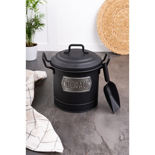 Contenitore per alimenti in acciaio con paletta - Hermia-image-1