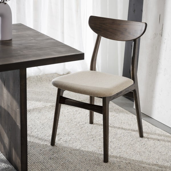 Sedie da pranzo marroni in un set di 2 Rodham - Rowico-image-1