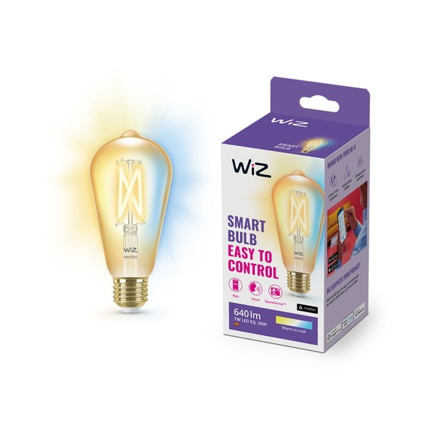 Lampadina smart con filamenti con presa E27, 7 W – WiZ-image-2