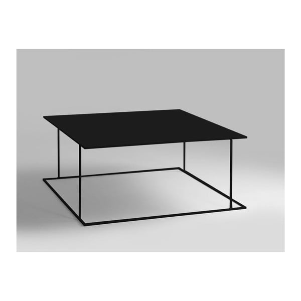 Tavolino nero Custom Form , 80 x 80 cm Walt - CustomForm
