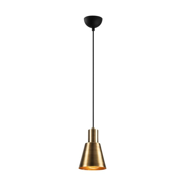Lampadario nero/dorato ø 14 cm Kem – Opviq lights-image-2