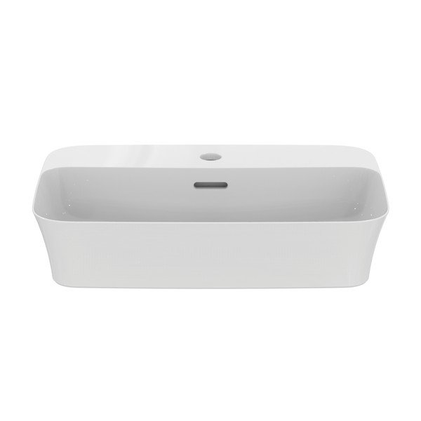 Lavabo in ceramica bianca 55x38 cm Ipalyss - Ideal Standard-image-3