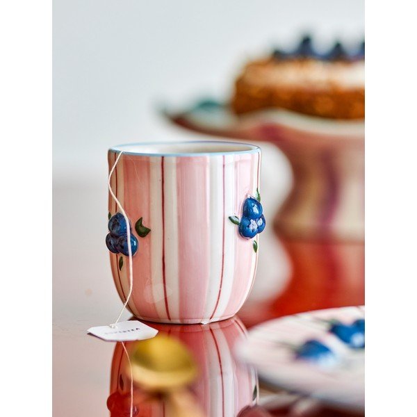 Tazze in set per cappuccino rosa in ceramica 4 pz 235 ml Carry – Bloomingville-image-1