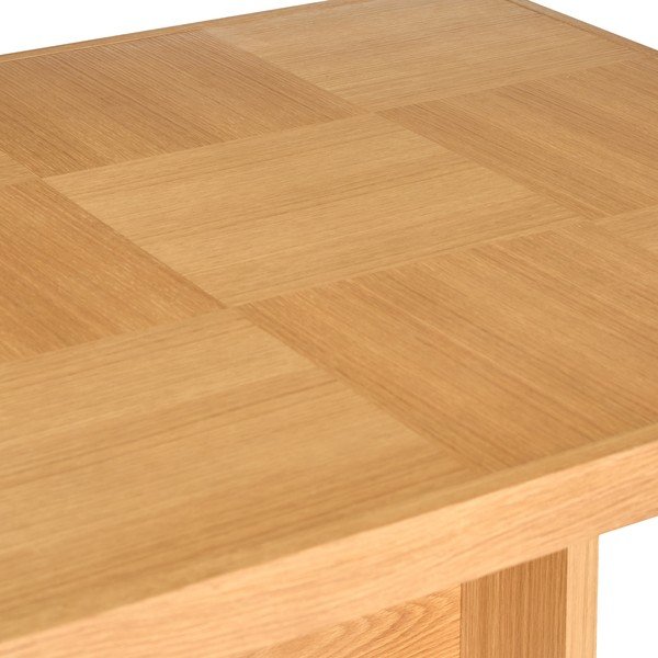 Tavolo da pranzo con effetto rovere 95x195 cm Skak – Hübsch-image-4
