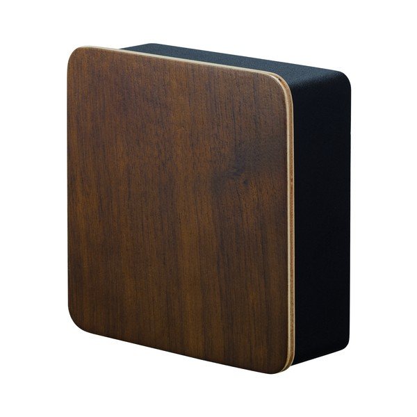 Armadietto portachiavi nero con porta in compensato Yamazaki Rin - YAMAZAKI-image-2