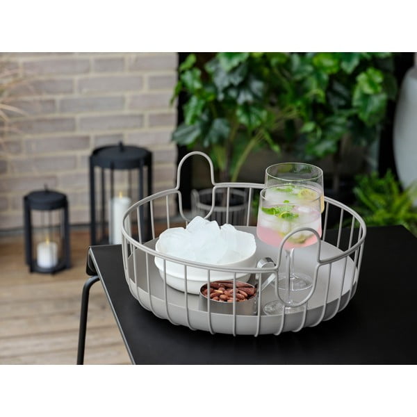 Cestino in metallo ø 38x18 cm Inu - Zone-image-1