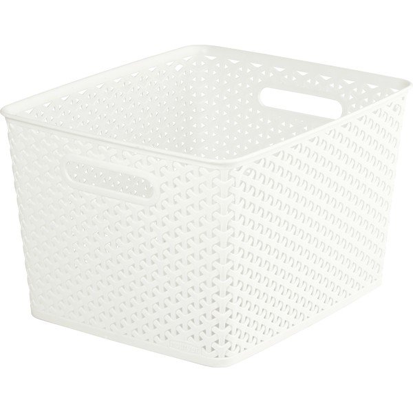 Cesto portaoggetti bianco , 18 l My Style - Curver