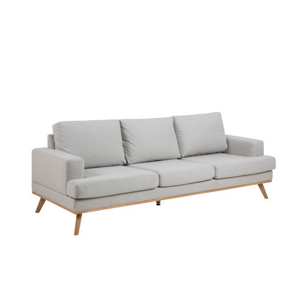 Divano grigio chiaro , 231 cm Norwich - Actona-image-2