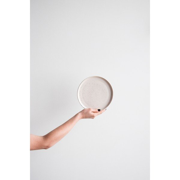 Piatto piccolo in gres rosa chiaro , ø 20 cm Dust - ÅOOMI-image-2