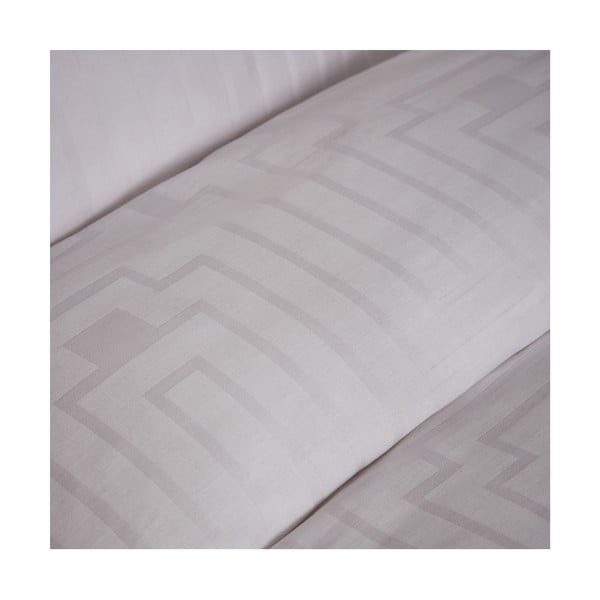 Biancheria da letto singola in cotone sateen bianco 135x200 cm - Bianca-image-3