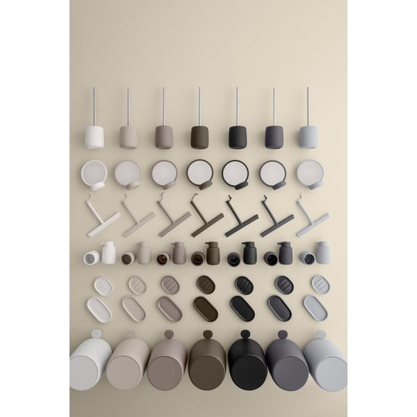 Tazza in ceramica bianca per spazzolini da denti, volume 0,3 l Sono - Blomus-image-1