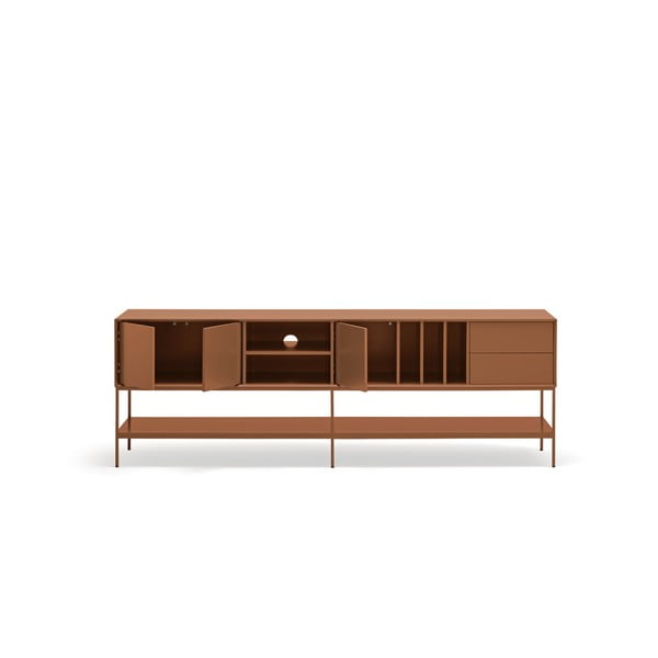 Mobile TV color mattone 220x74x45 cm Platt – Teulat-image-2