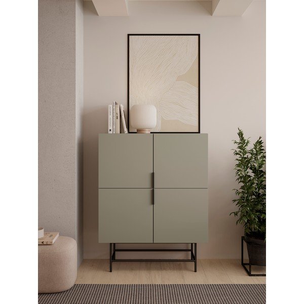 Mobile verde-grigio 100x128 cm Eldia - Marckeric-image-1
