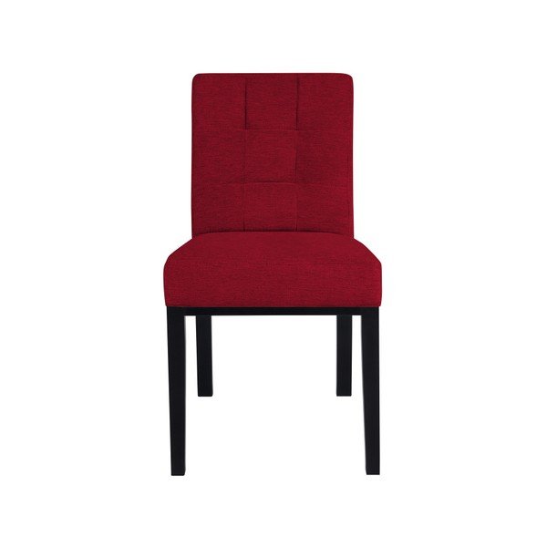 Červená židle Micadoni Home Fabio
