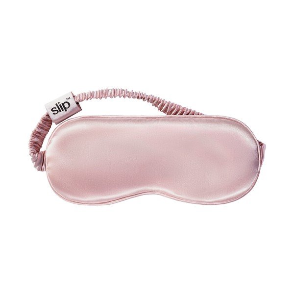 Maschera per dormire rosa in seta Pink – slip