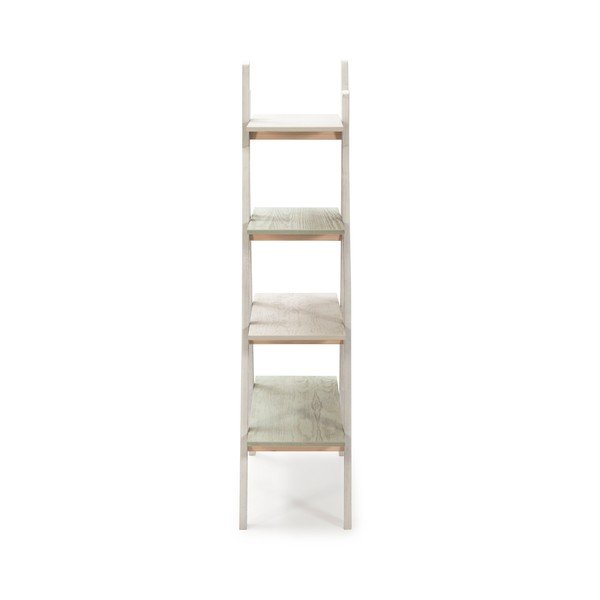 Libreria per bambini bianca con struttura in legno di pino Perlé - Marckeric-image-3