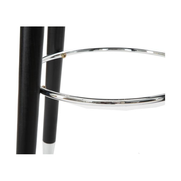 Sedia da bar blu in imbottito (altezza della seduta 74 cm) Paris – Mauro Ferretti-image-2