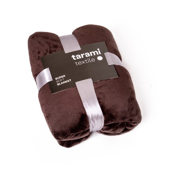 Coperta marrone , 200 x 150 cm - Tarami-image-4