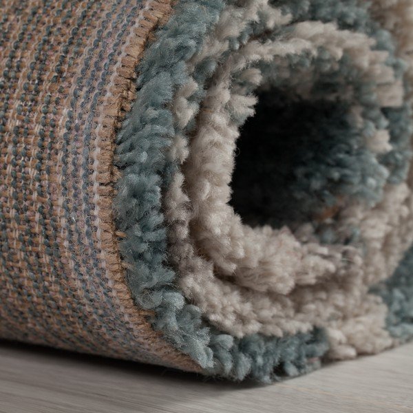 Tappeto blu/grigio 60x230 cm Nuru - Flair Rugs-image-3