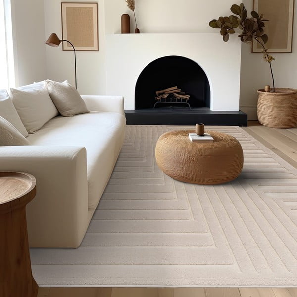 Tappeto crema 120x170 cm Valley - Asiatic Carpets-image-1