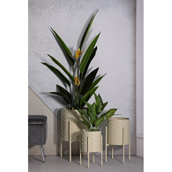 Set di coprivaso in metallo 3 pzø 36 cm Betsy - Mauro Ferretti-image-1