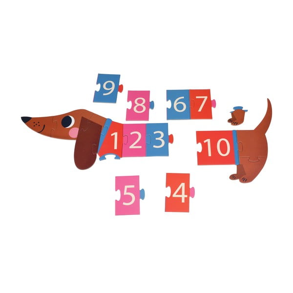 Puzzle 16 pezzi Sausage Dog - Rex London