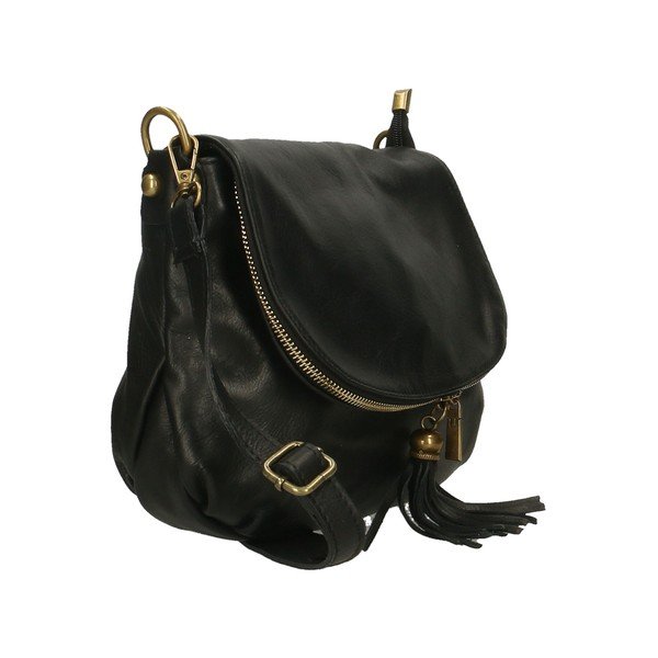 Borsa in pelle nera Marrone - Chicca Borse-image-4