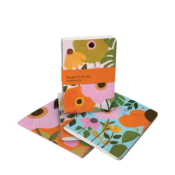 Set di 3 quaderni 64 pagine formato A6 Sunday Morning - Roger la Borde-image-1