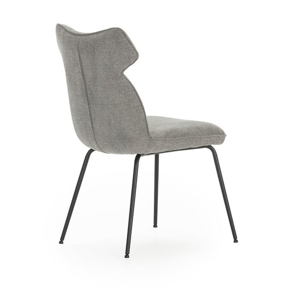 Set di 2 sedie da pranzo grigie Dara - Marckeric-image-4