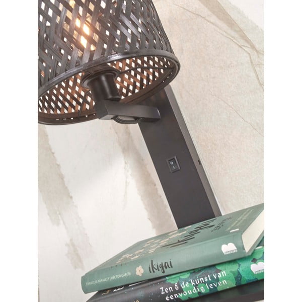 Lampada da parete nera ø 18 cm Java - Good&Mojo-image-4