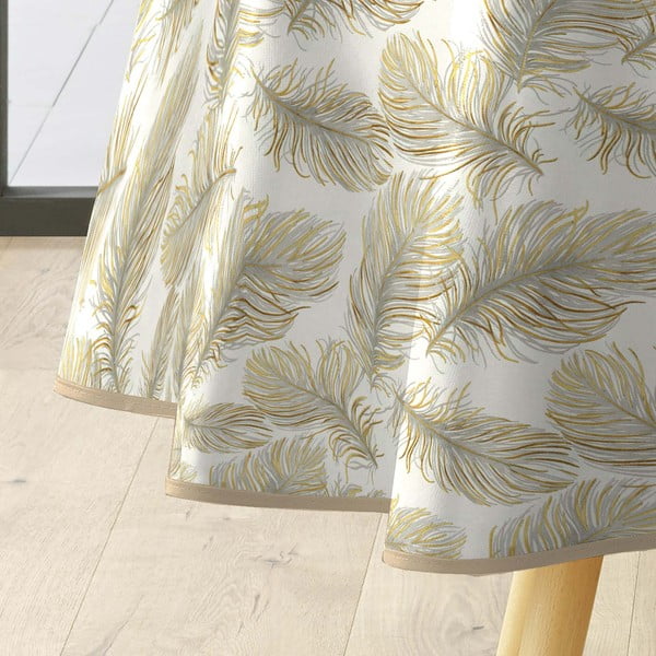 Tovaglia adatta per pulizia con panno umido ø 160 cm Plumina – douceur d'intérieur-image-3