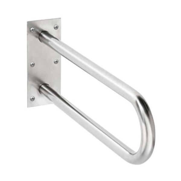 Maniglia a muro in acciaio inox per bagno 62 cm Handicap U - Sapho