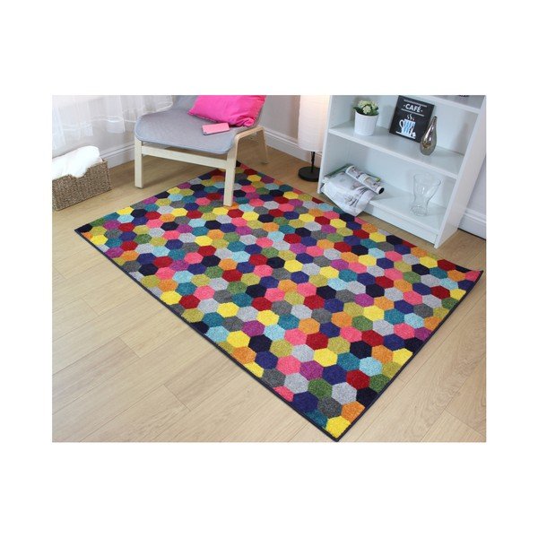 Koberec Flair Rugs Radiant Hexagon Multi, 170 x 120 cm-image-1
