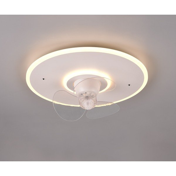 Plafoniera LED bianco opaco Nybro – Reality-image-1