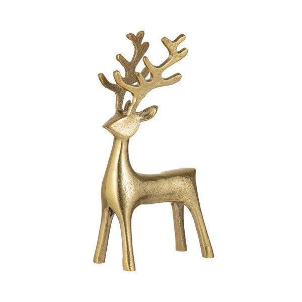 Statuetta natalizia in metallo (altezza totale 11 cm) Noelle Reindeer – Ladelle