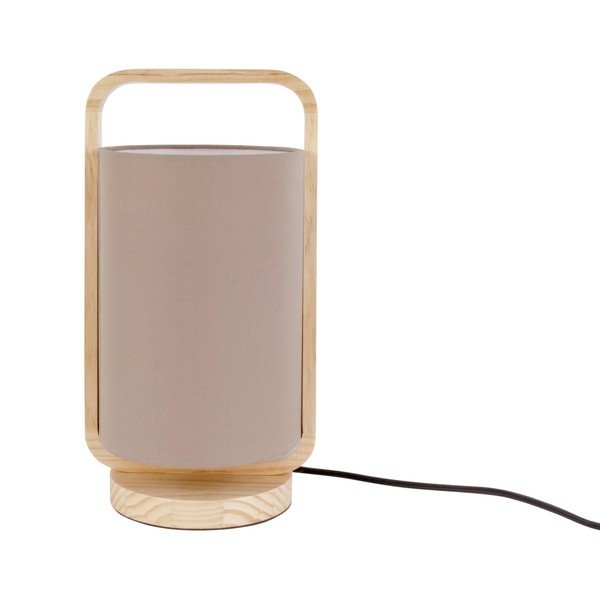 Lampada da tavolo marrone, altezza 21,5 cm Snap - Leitmotiv