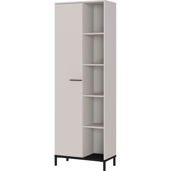 Libreria color crema 64x190x34 cm Rovigo – Germania-image-2