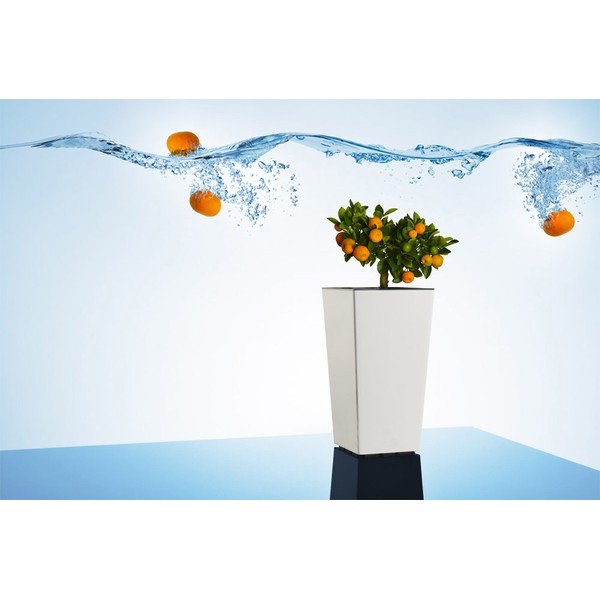 Vaso da fiori in plastica Elise - Gardenico-image-4