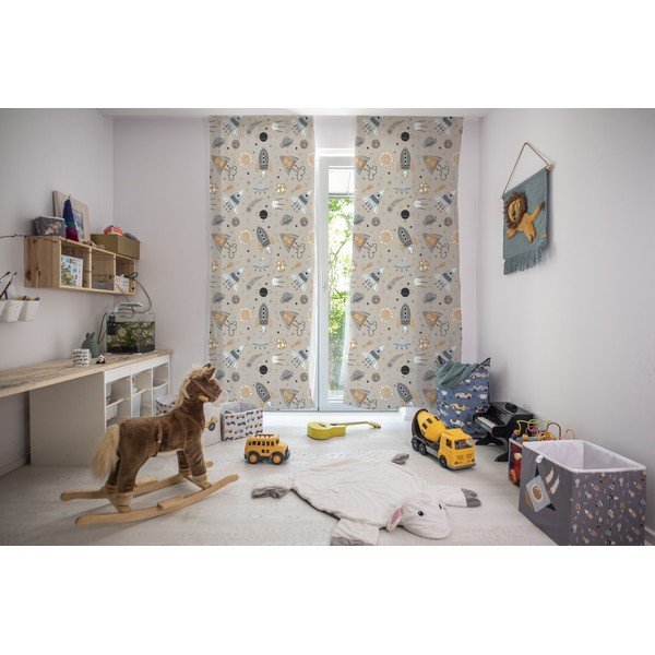 Tenda per bambini beige 250x110 cm Cosmos - Butter Kings-image-1