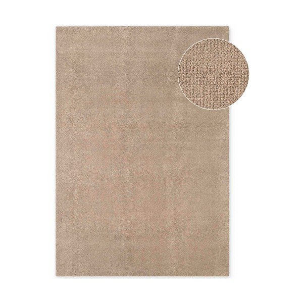 Tappeto beige in lana tessuto a mano 120x170 cm Greenwich – Ted Baker