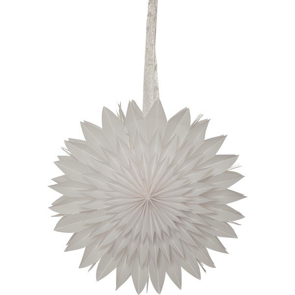 Decorazione luminosa natalizia bianca ø 50 cm Dis - Star Trading-image-2