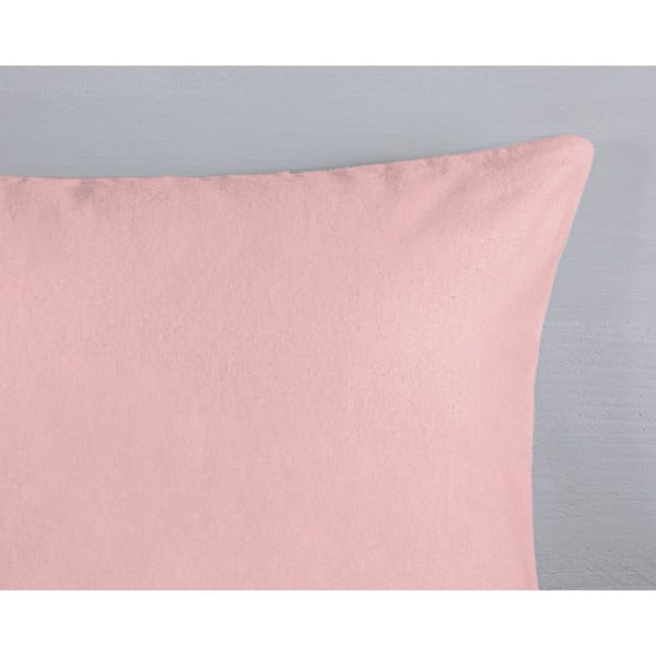 Biancheria da letto per bambini rosa in flanella per letto singolo 140x200 cm Ladida – Good Morning-image-3