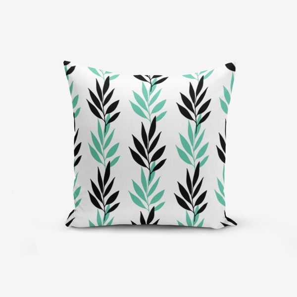 Federa in misto cotone Colorful LEaf Modern, 45 x 45 cm - Minimalist Cushion Covers