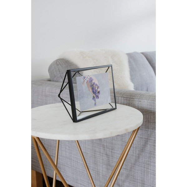 Cornice da appoggio/parete in metallo nero 20x15 cm Prisma - Umbra-image-4