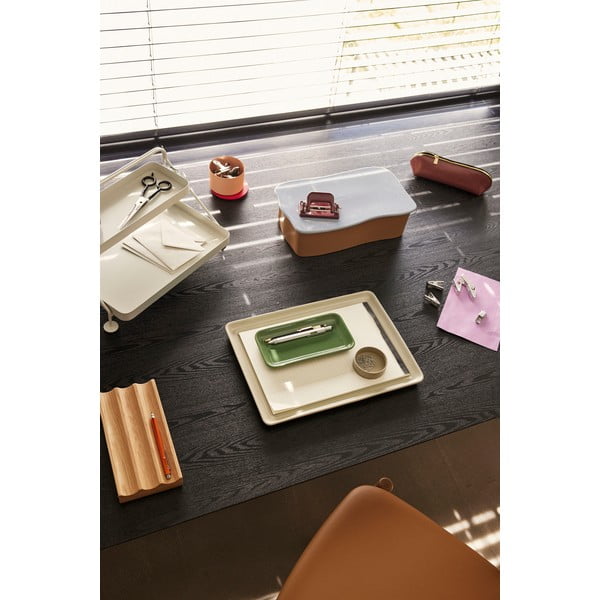 Set di vassoi decorativi in ceramica 2 pz 26x35 cm Amare – Hübsch-image-1